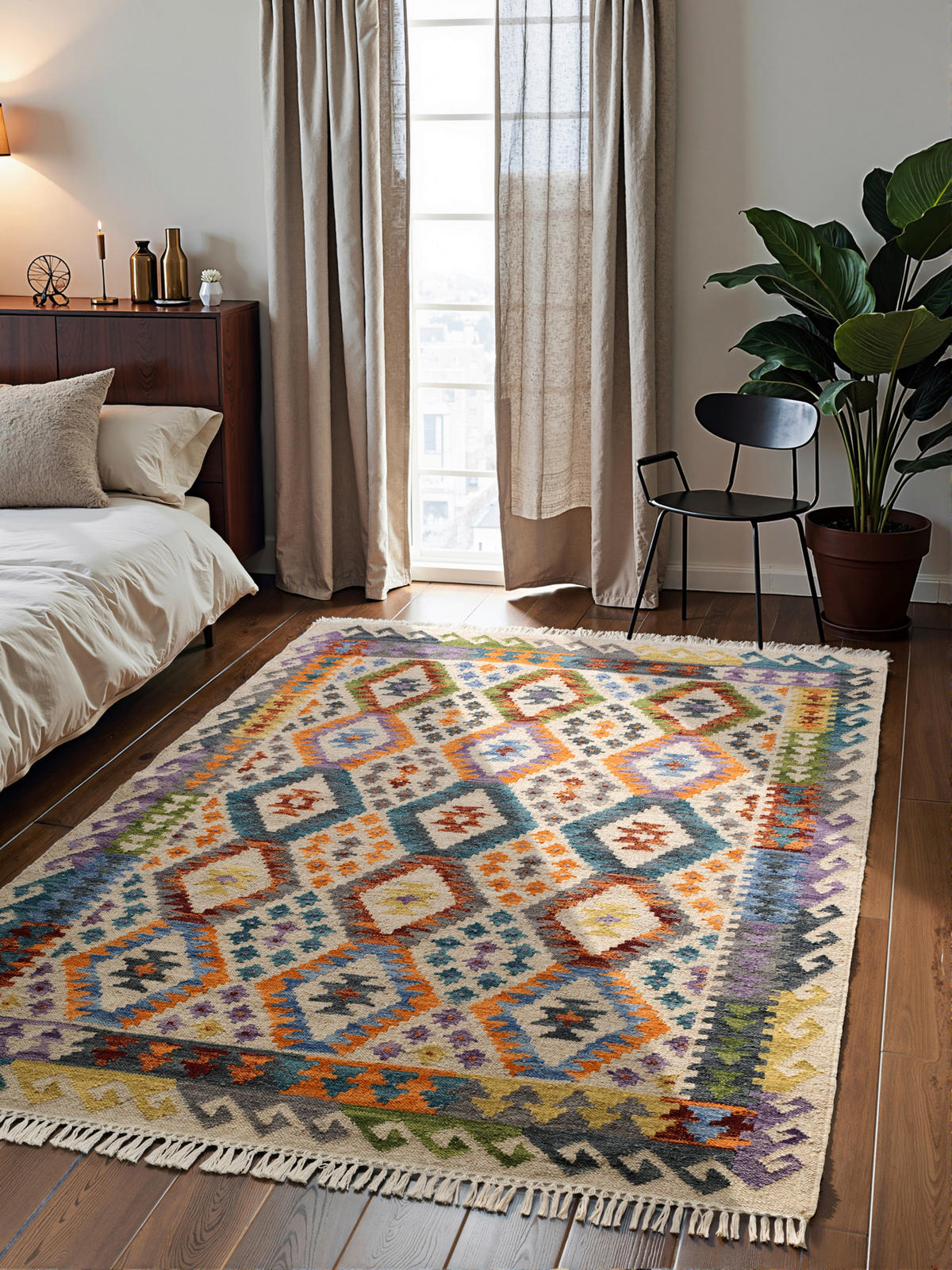 ORIENTTEPPICH 200/290 cm Kamal Creme, Multicolor  - Multicolor/Creme, Design, Textil (200/290cm)