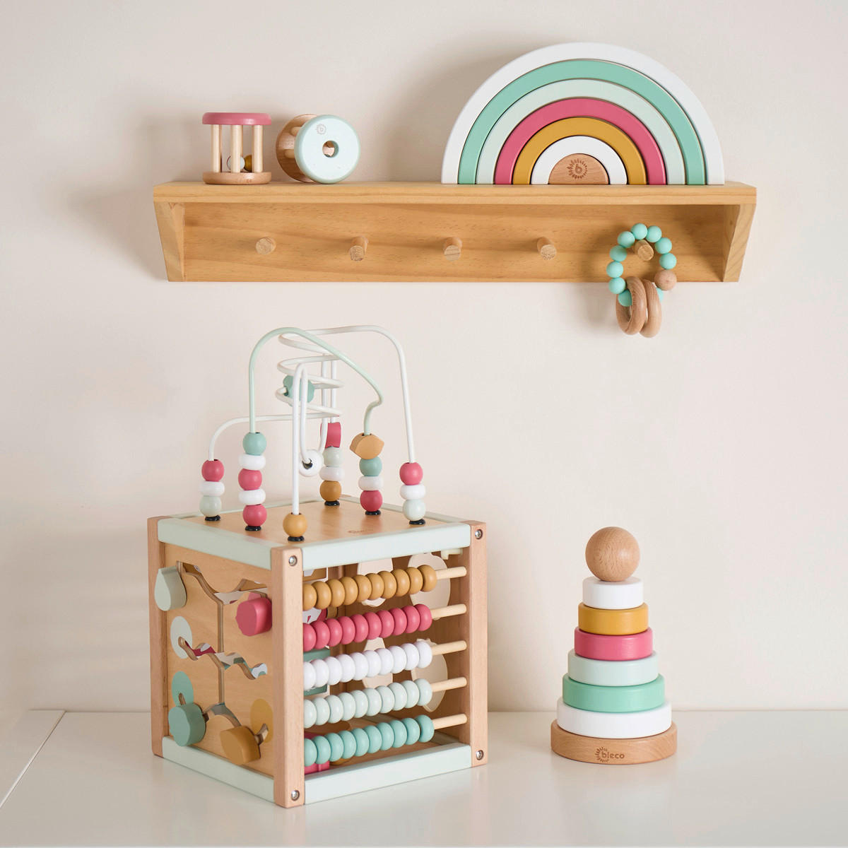 SPIELWÜRFEL - Multicolor, Basics, Holz (20/40/20cm)