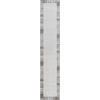 LÄUFER 67/340 cm Sorrent  - Silberfarben/Goldfarben, Design, Textil (67/340cm) - Novel