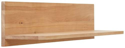 WANDBOARD Wildeiche massiv Wildeiche  - Wildeiche, Natur, Holz (145/32/24cm) - Linea Natura