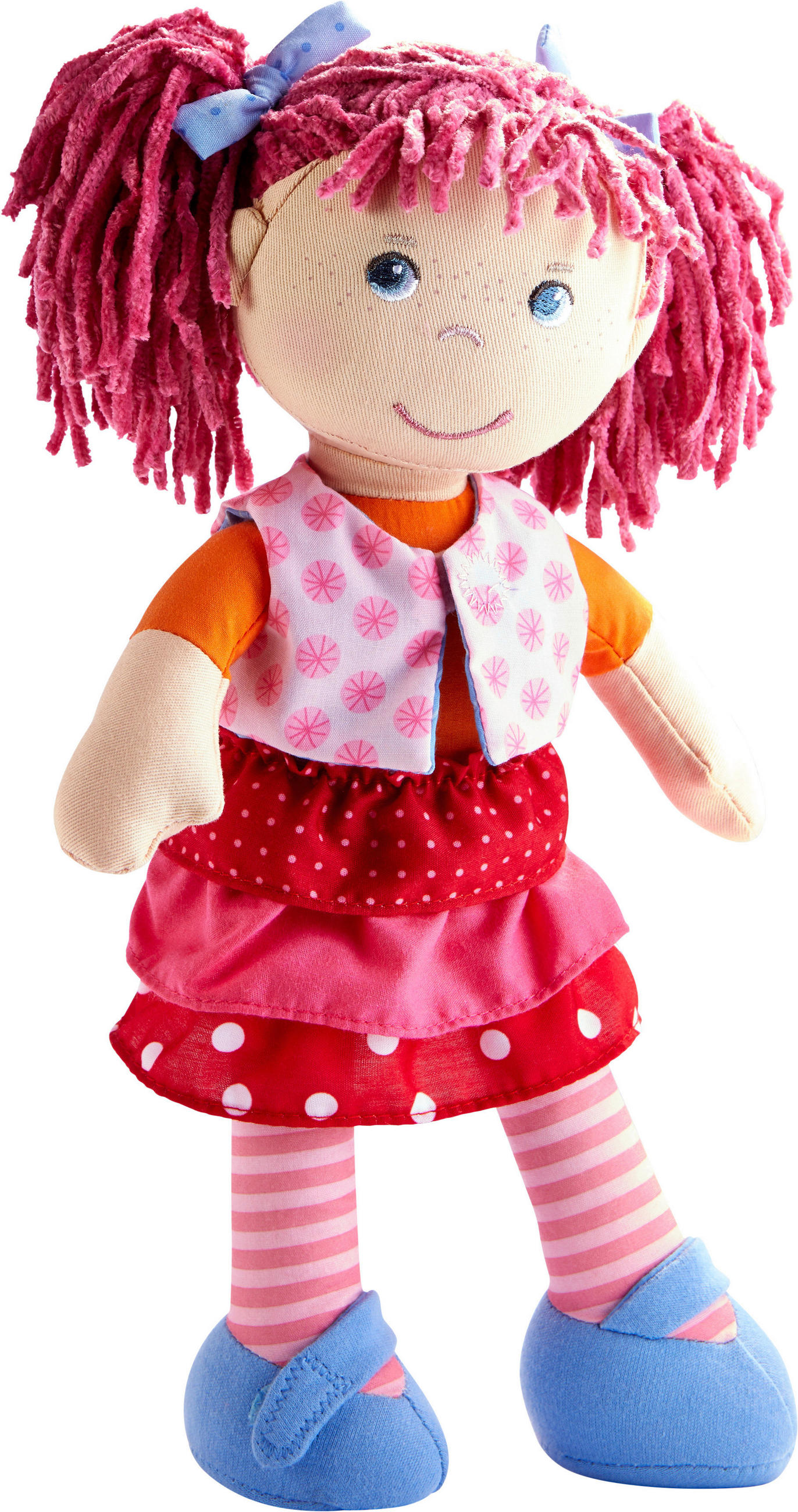 STOFFPUPPE Lilli-Lou - Multicolor, Basics, Textil (30cm) - Haba