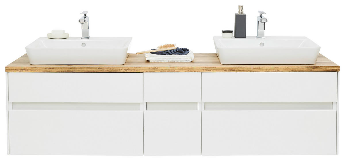 WASCHTISCHKOMBI 173 cm  - Design, Keramik/Holzwerkstoff (173cm) - Novel
