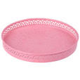 SERVIERTABLETT 25/3 cm    - Pink, Trend, Metall (25/3cm) - Ambia Home