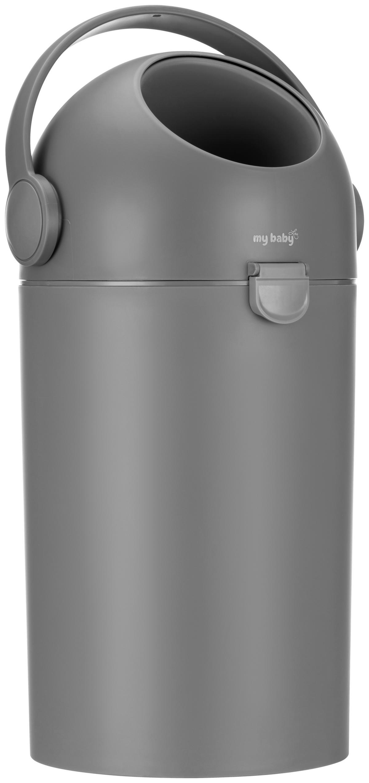 WINDELEIMER 26/55 cm  - Dunkelgrau, Basics, Kunststoff (26/55cm) - My Baby Lou