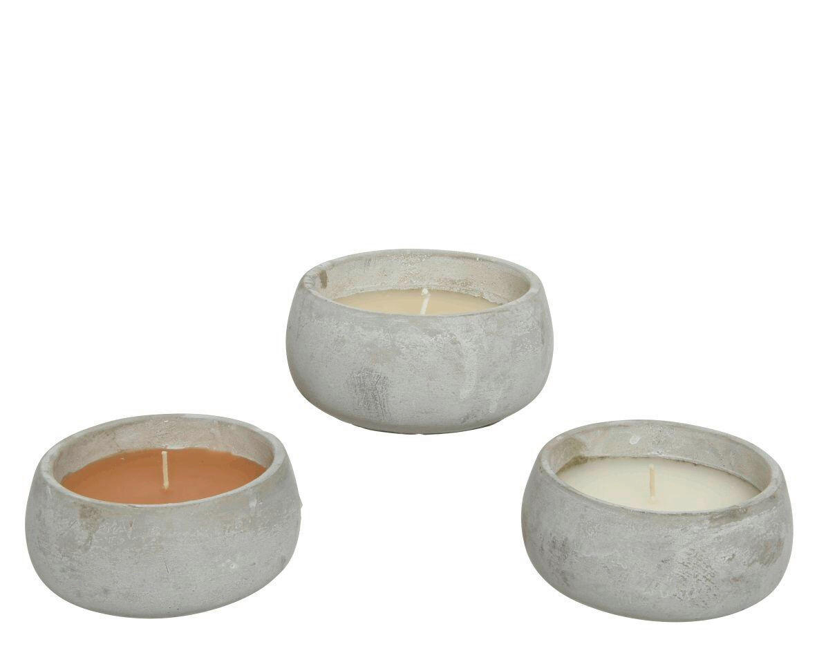 CITRONELOVÁ SVÍČKA - Basics, keramika (13/13/6,2cm)