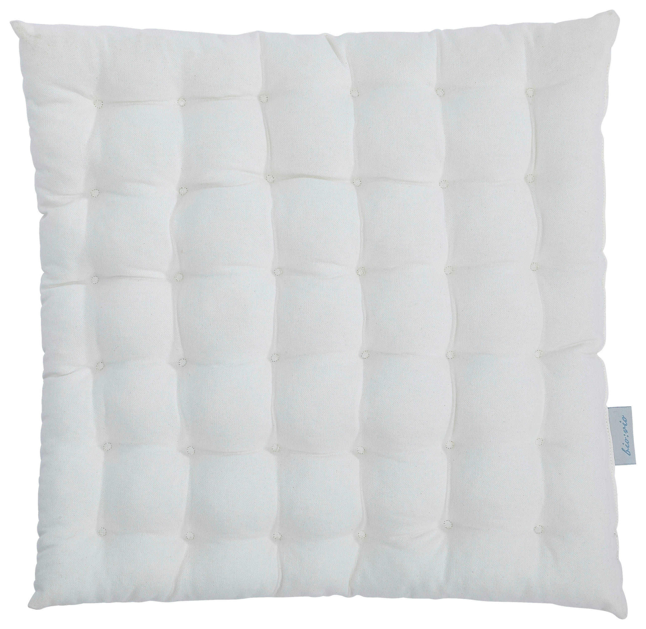 SITZKISSEN  - Champagner, Basics, Textil (38/38/4cm) - Bio:Vio