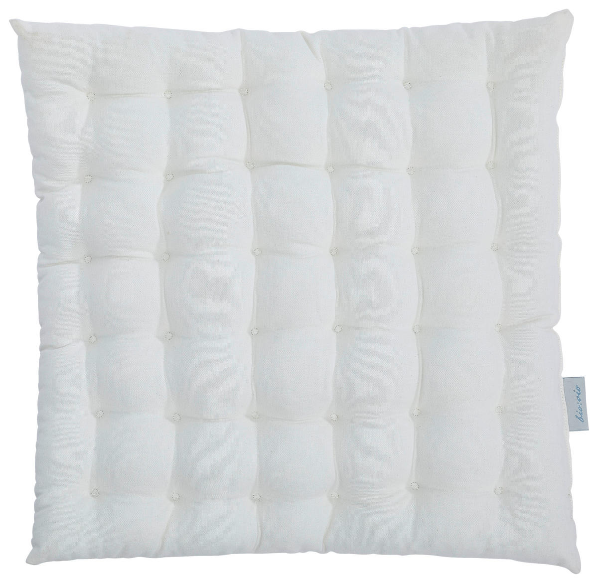 PODUŠKA NA SEDENIE,  - šampanská, Basics, textil (38/38/4cm) - Bio:Vio