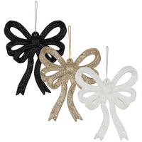 DEKORATIONSHÄNGE - vit/svart, Klassisk, plast (10/1/14cm)