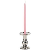 SVEČNIK - srebrne barve, Basics, steklo (9/12,5cm) - Ambia Home