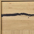 SIDEBOARD  200/89/40 cm 2 Schublade(n)  - Eichefarben/Schwarz, KONVENTIONELL, Holzwerkstoff (200/89/40cm) - Xora