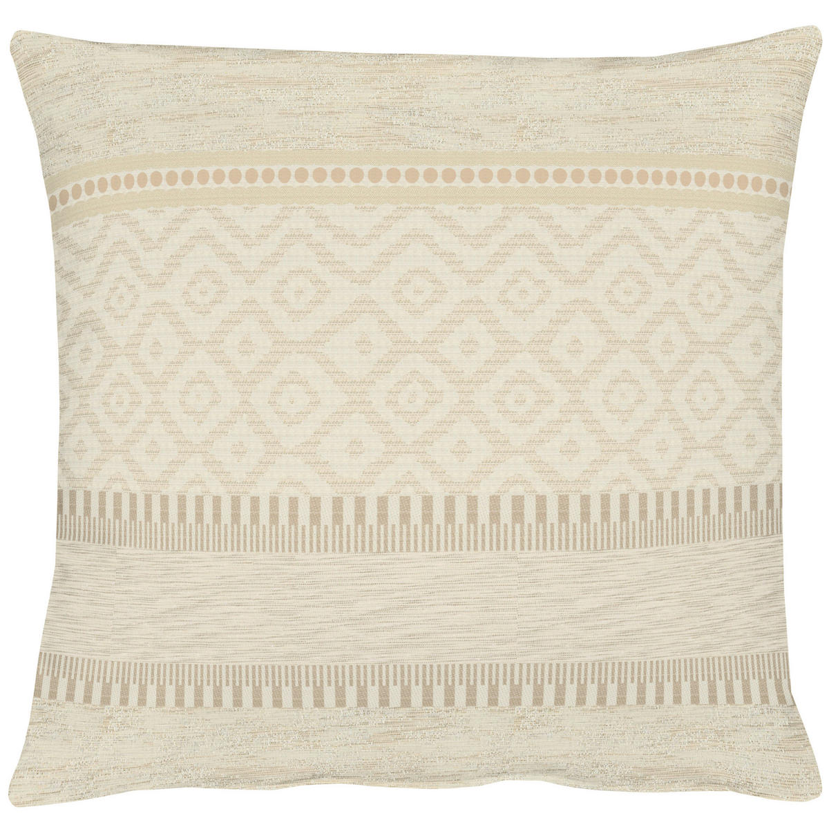 KISSENHÜLLE 49/49 cm  - Naturfarben, Design, Textil (49/49cm) - Apelt