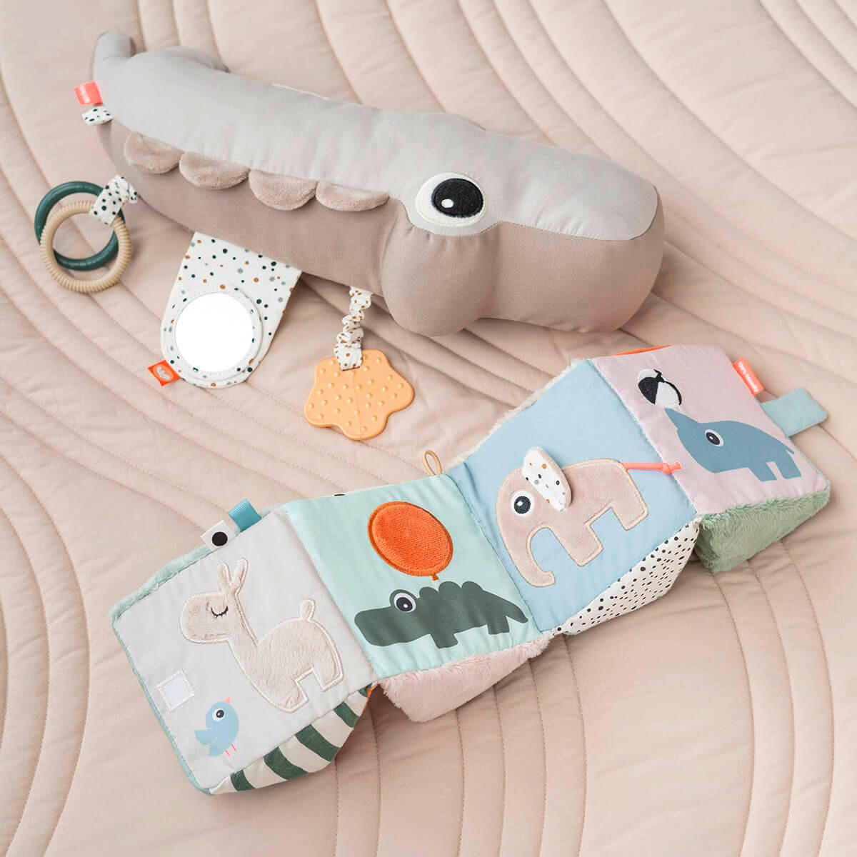 SOFTWÜRFEL  - Multicolor, Basics, Kunststoff/Textil (12,5/12,5/12,5cm)