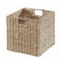 REGALKORB 33/32/33 cm  - Naturfarben, Lifestyle, Naturmaterialien/Metall (33/32/33cm) - Landscape