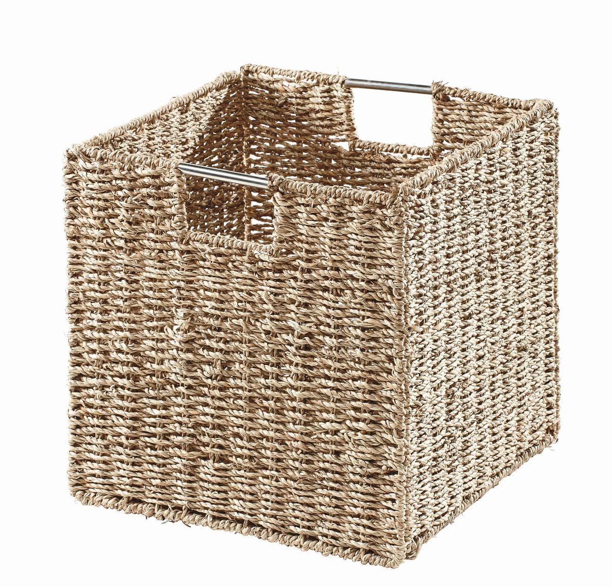 REGALKORB 33/32/33 cm  - Naturfarben, Lifestyle, Naturmaterialien/Metall (33/32/33cm) - Landscape