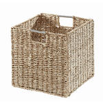 REGALKORB 33/32/33 cm   - Naturfarben, LIFESTYLE, Naturmaterialien/Metall (33/32/33cm) - Landscape