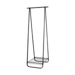 KLEIDERSTÄNDER in Schwarz 54/140/47 cm   - Schwarz, Trend, Metall (54/140/47cm) - Carryhome