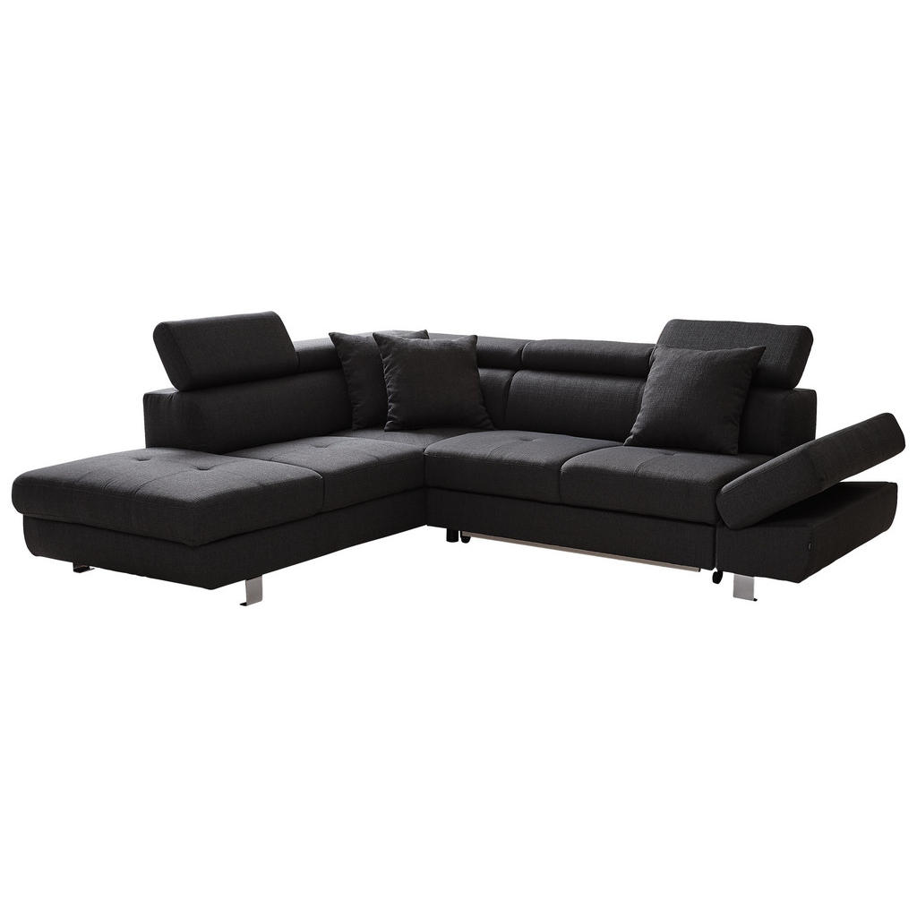Stylife WOHNLANDSCHAFT Grau Textilgeflecht Stylife WOHNLANDSCHAFT Grau Textilgeflecht
