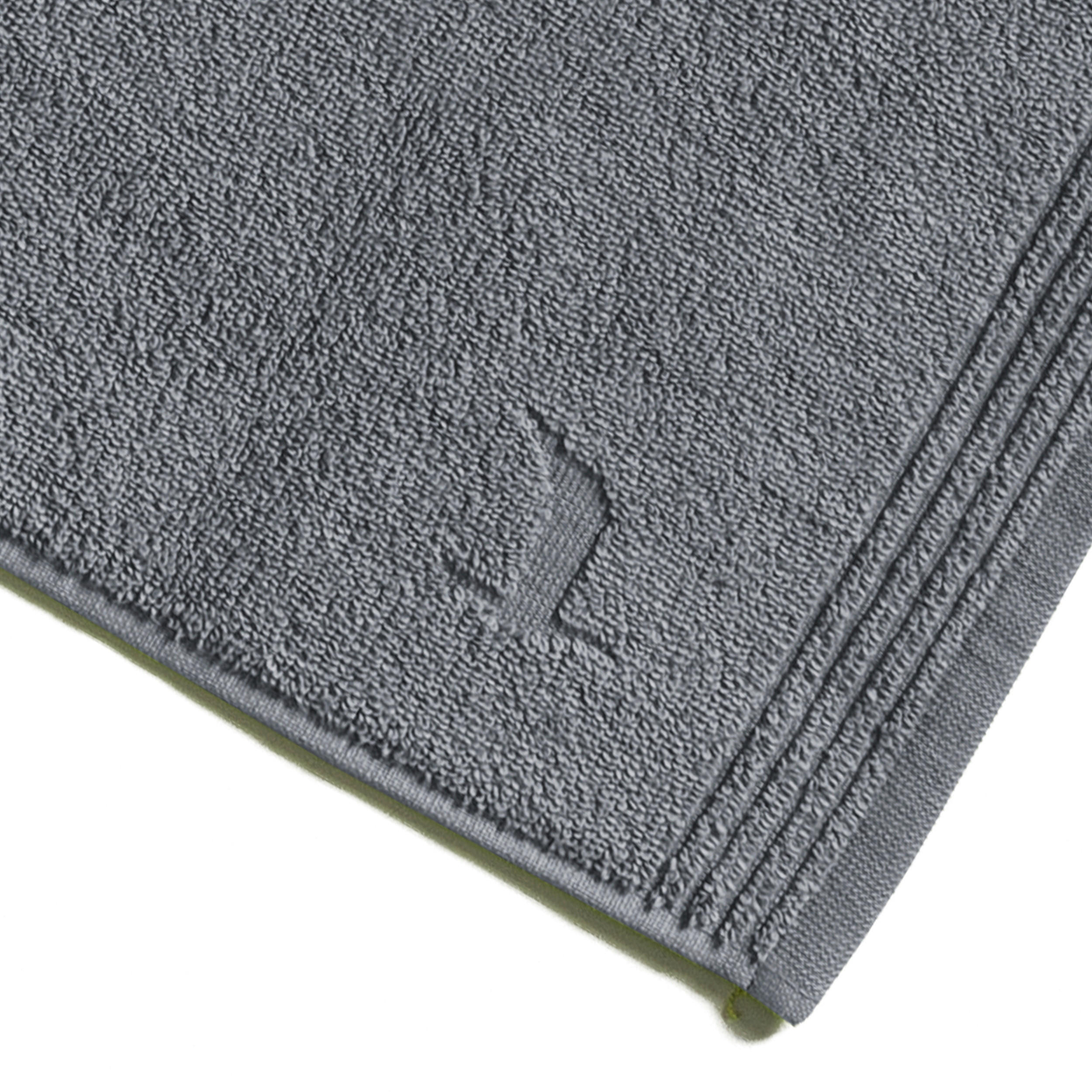 BADEMATTE Grau 50/70 cm  - Grau, Basics, Textil (50/70cm) - Moeve