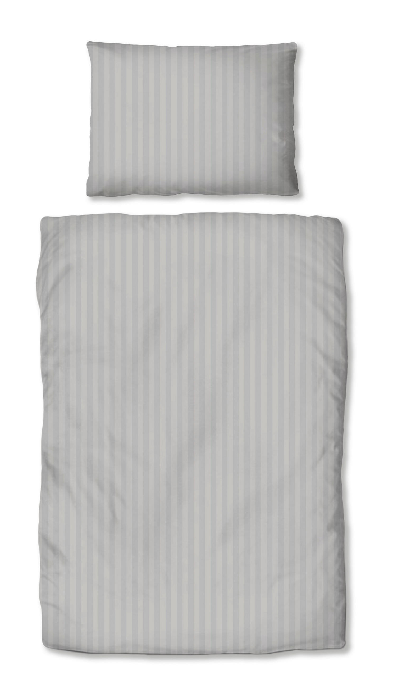 Dieter Knoll POVLEČENÍ, damašek, světle šedá, 140/200 cm