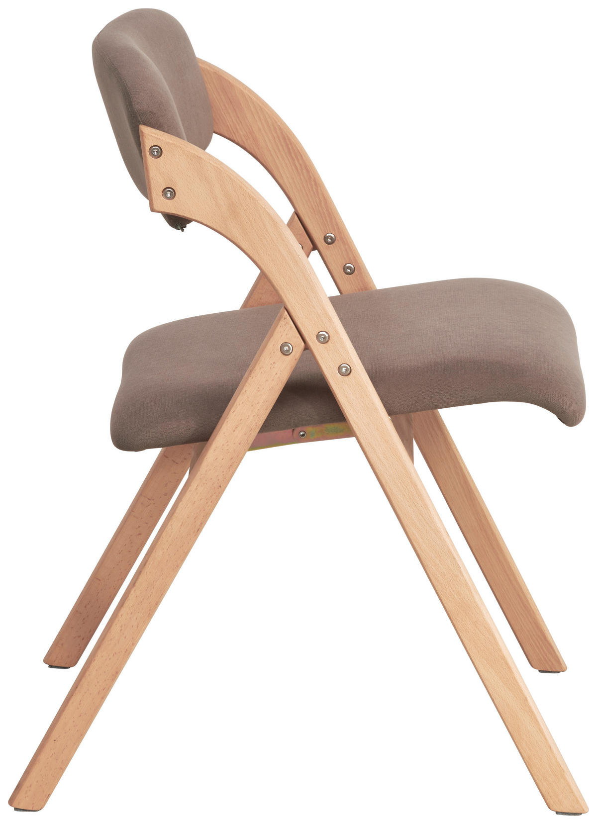 ARMLEHNSTUHL  in Samt  - Naturfarben/Braun, MODERN, Holz/Textil (52/78/53cm) - MID.YOU