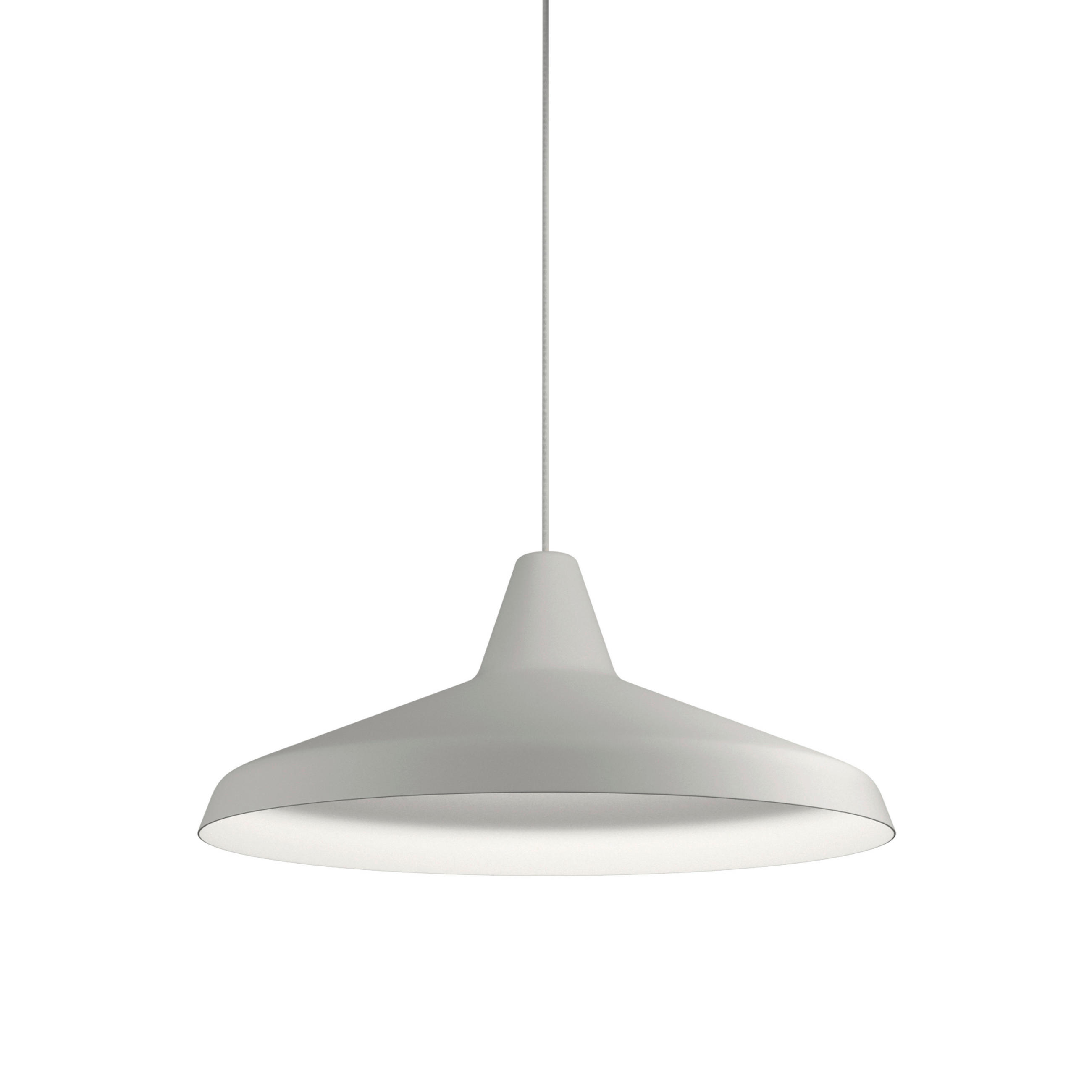 HÄNGLAMPA Titan 40/17,1 cm  - vit, Basics, metall (40/17,1cm) - Belid