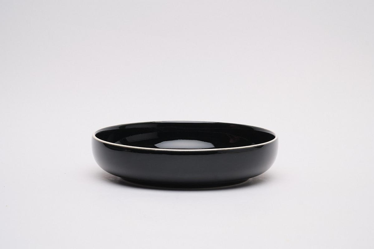 KOMBISERVICE Schwarz Bastia noro 16-teilig 4 Personen  - Schwarz, Trend, Keramik - Novel