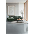 ECKSOFA in Cord Waldgrün  174/283 cm  - Waldgrün/Schwarz, Design, Textil/Metall (174/283cm) - Xora