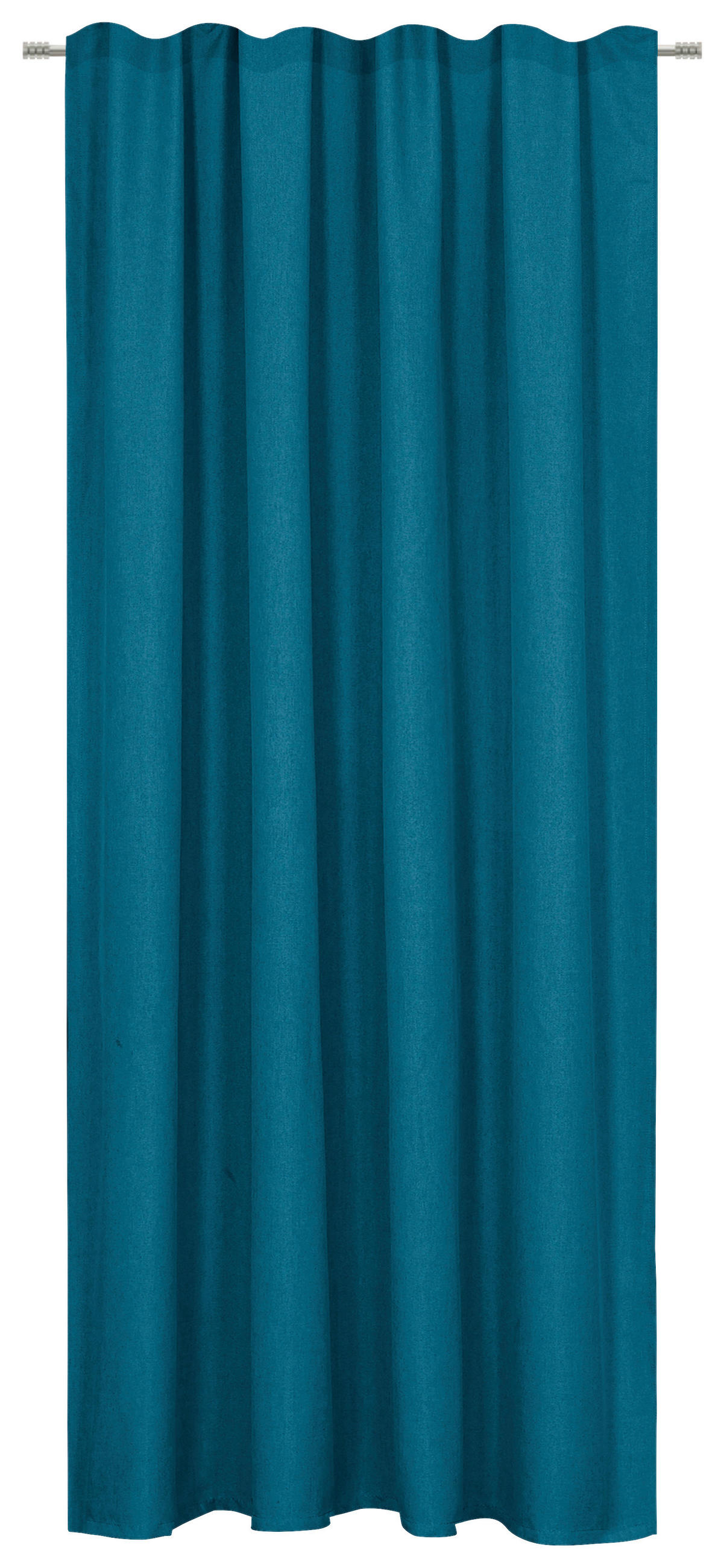 GOTOVA ZAVESA petrolej plava - petrolej plava, Osnovno, tekstil (135/245cm) - Boxxx