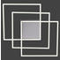 LED-DECKENLEUCHTE - Silberfarben, Design, Kunststoff/Metall (60/60/8cm) LED-DECKENLEUCHTE - Silberfarben, Design, Kunststoff/Metall (60/60/8cm)