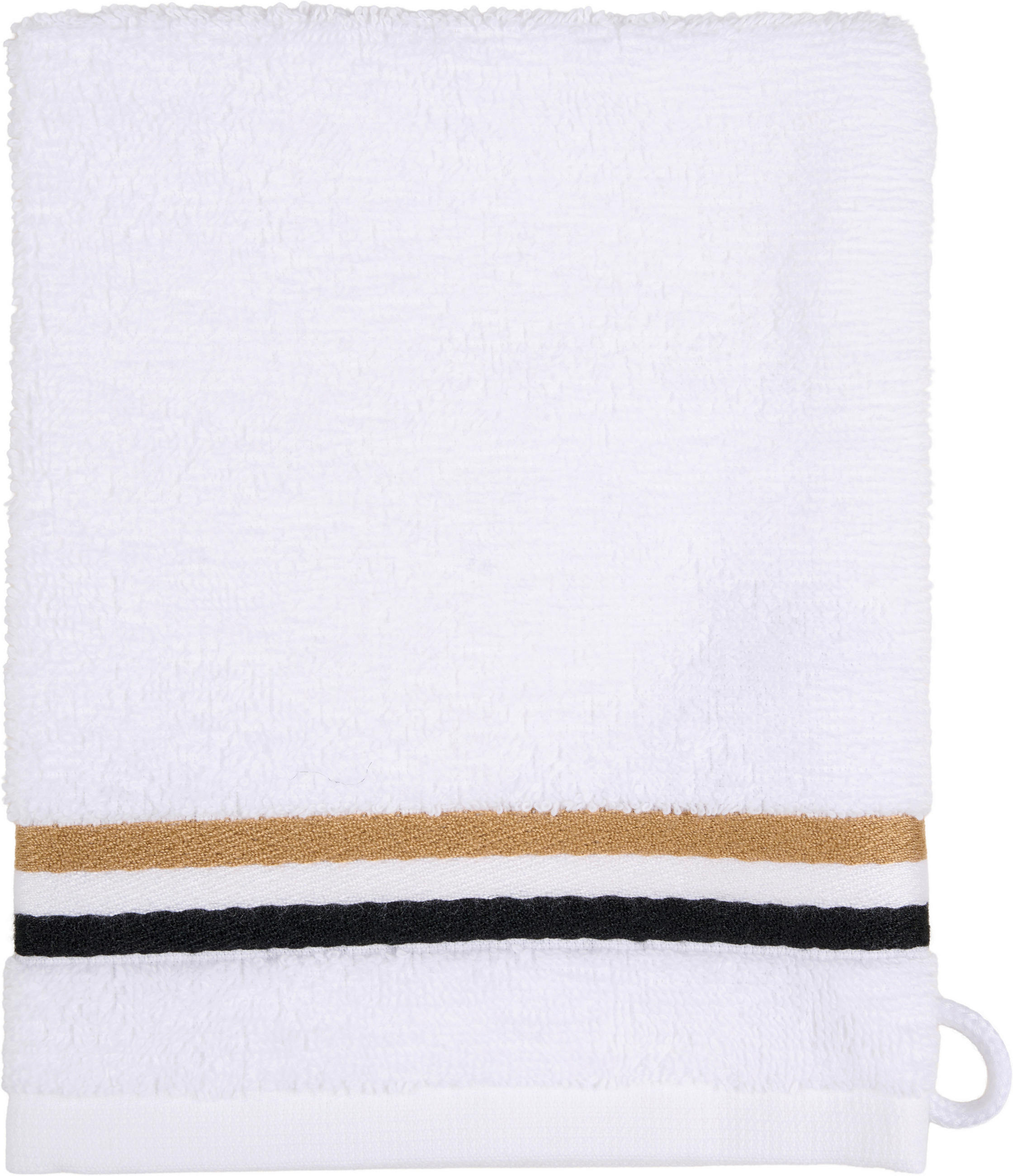 WASCHLAPPEN Weiß  - Weiß, Design, Textil (15/21cm) - Hugo Boss