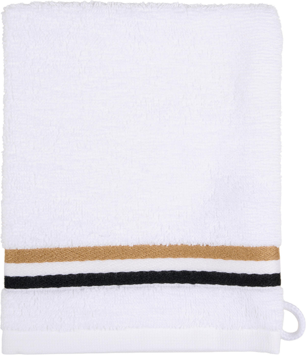 WASCHLAPPEN Weiß  - Weiß, Design, Textil (15/21cm) - Hugo Boss