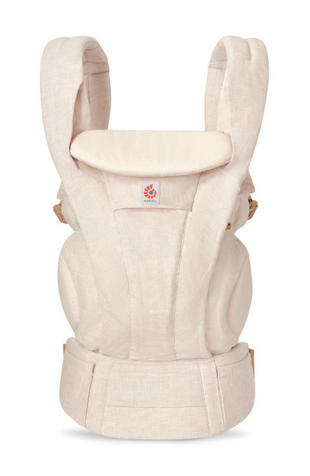 KENGUR NOSILJKA  Omni Deluxe Linen  - ecru, Osnovno, tekstil (26.5/27.5/14.8cm) - Ergo Baby