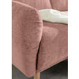 ECKSOFA Altrosa Flachgewebe  - Buchefarben/Altrosa, KONVENTIONELL, Holz/Textil (230/144cm) - Carryhome