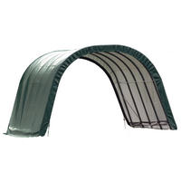 ZELTGARAGE  - Dunkelgrün, Basics, Kunststoff (610/370/250cm) - Ambia Garden