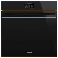 EINBAUBACKOFEN SOP6604TPNR  - Schwarz/Kupferfarben, Basics, Kunststoff/Metall (59,7/59,2/54,8cm) - SMEG