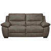 2,5-SITZER mit elektr.Funktion Braun, Greige  - Wengefarben/Greige, KONVENTIONELL, Holz/Textil (210/96/99cm) - Livetastic