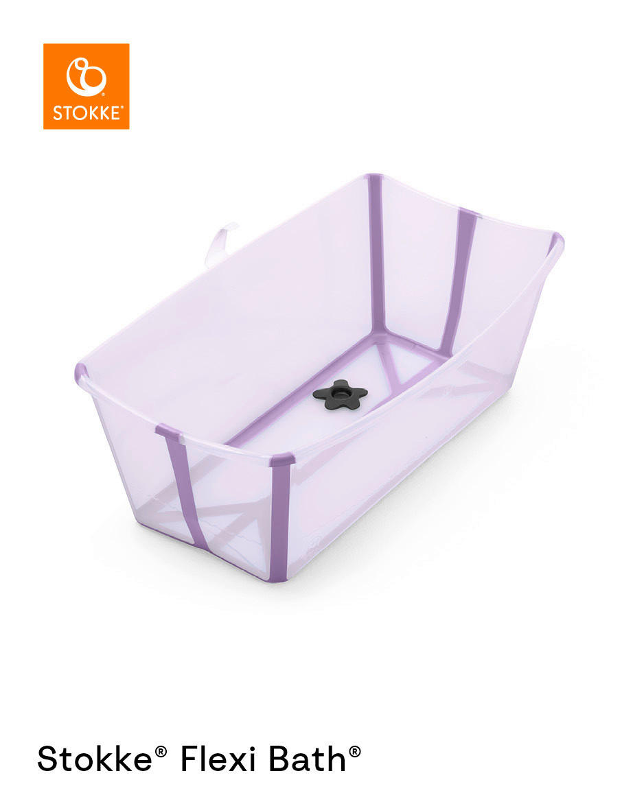 OTROŠKA KOPALNA KAD  FLEXI BATH  24/34/64 cm        - lila/vijolična, Basics, umetna masa (24/34/64cm) - Stokke