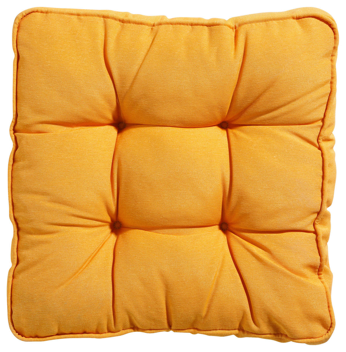 SITZKISSEN 47/47/6 cm    - Gelb, Basics, Textil (47/47/6cm)