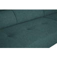ECKSOFA  in Chenille Blau  280/205 cm  - Blau/Schwarz, Design, Textil/Metall (280/205cm) - Xora
