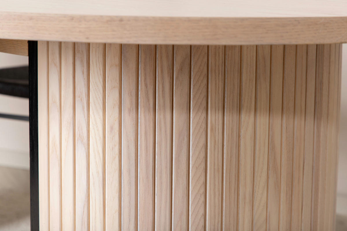 ESSTISCH in Holz, Holzwerkstoff 200/75/90 cm  - Eichefarben/Schwarz, Design, Holz/Holzwerkstoff (200/75/90cm) - Livetastic