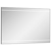 BADEZIMMERSPIEGEL 90/70/3,2 cm  - Schwarz, Design, Glas/Holzwerkstoff (90/70/3,2cm) - Sadena