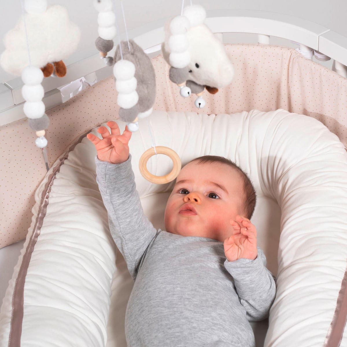 MOBILE  - Beige, Basics, Holz (77/37/11,5cm) - Babybay