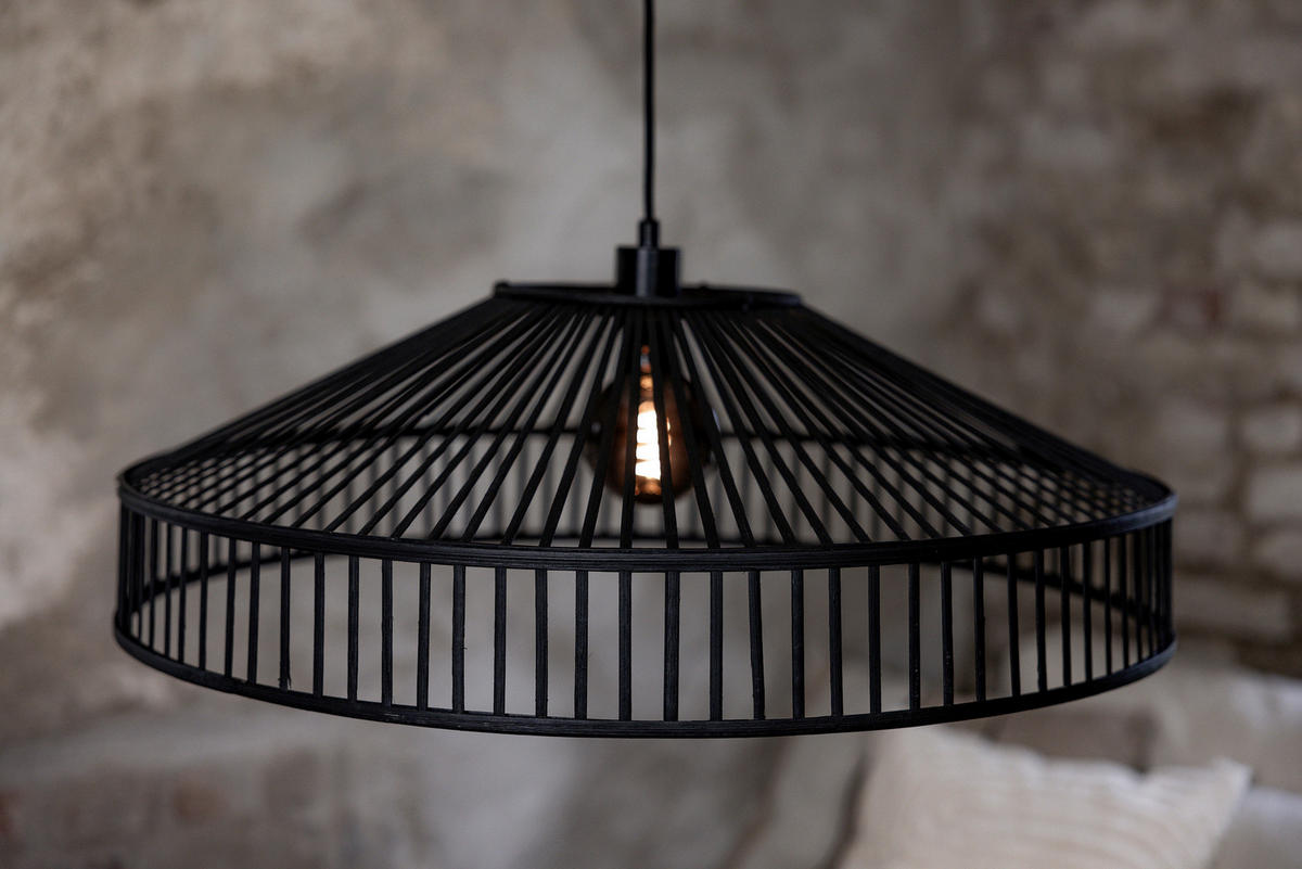 PENDELLEUCHTE TAPA 70/23/70 cm   - Schwarz, Basics (70/23/70cm) - Markslöjd