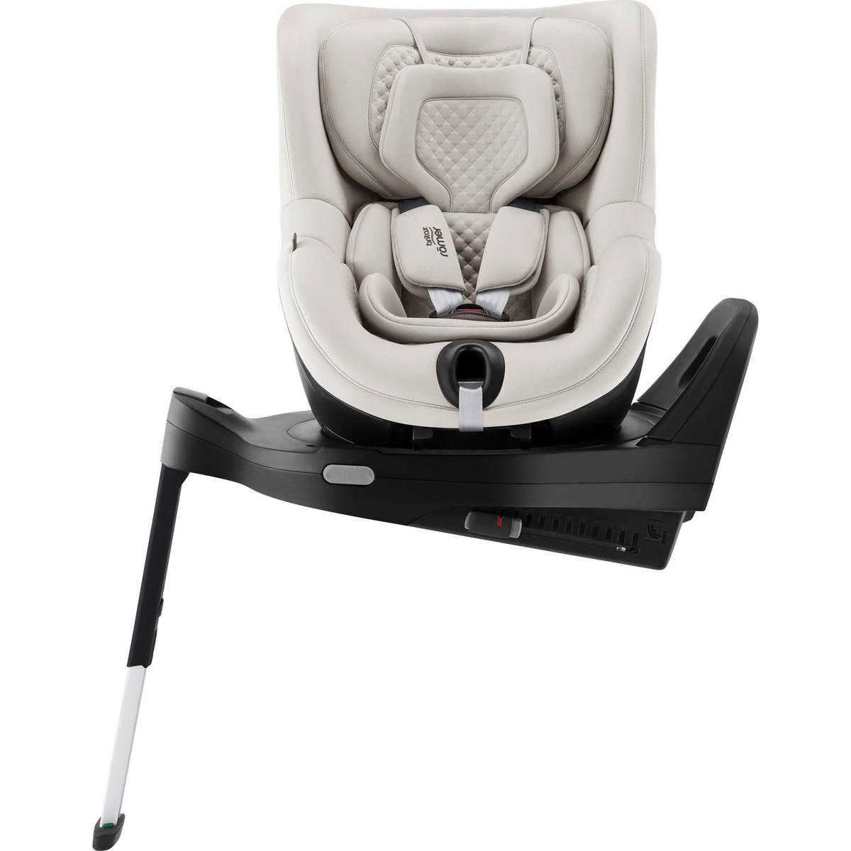 REBOARDER-KINDERSITZ Dualfix Pro M  - Greige/Beige, Basics, Kunststoff/Textil (44/48/74cm) - Britax Römer