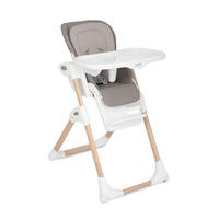 KOMBIHOCHSTUHL Mimzy Recline Naturfarben, Weiß, Graubraun Walnut Wood  - Graubraun/Naturfarben, Basics (57/104/78cm) - Joie