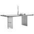 ESSTISCH in Holz, Metall 220/100/77 cm - Eichefarben, Design, Holz/Metall (220/100/77cm) - Bert Plantagie ESSTISCH in Holz, Metall 220/100/77 cm - Eichefarben, Design, Holz/Metall (220/100/77cm) - Bert Plantagie