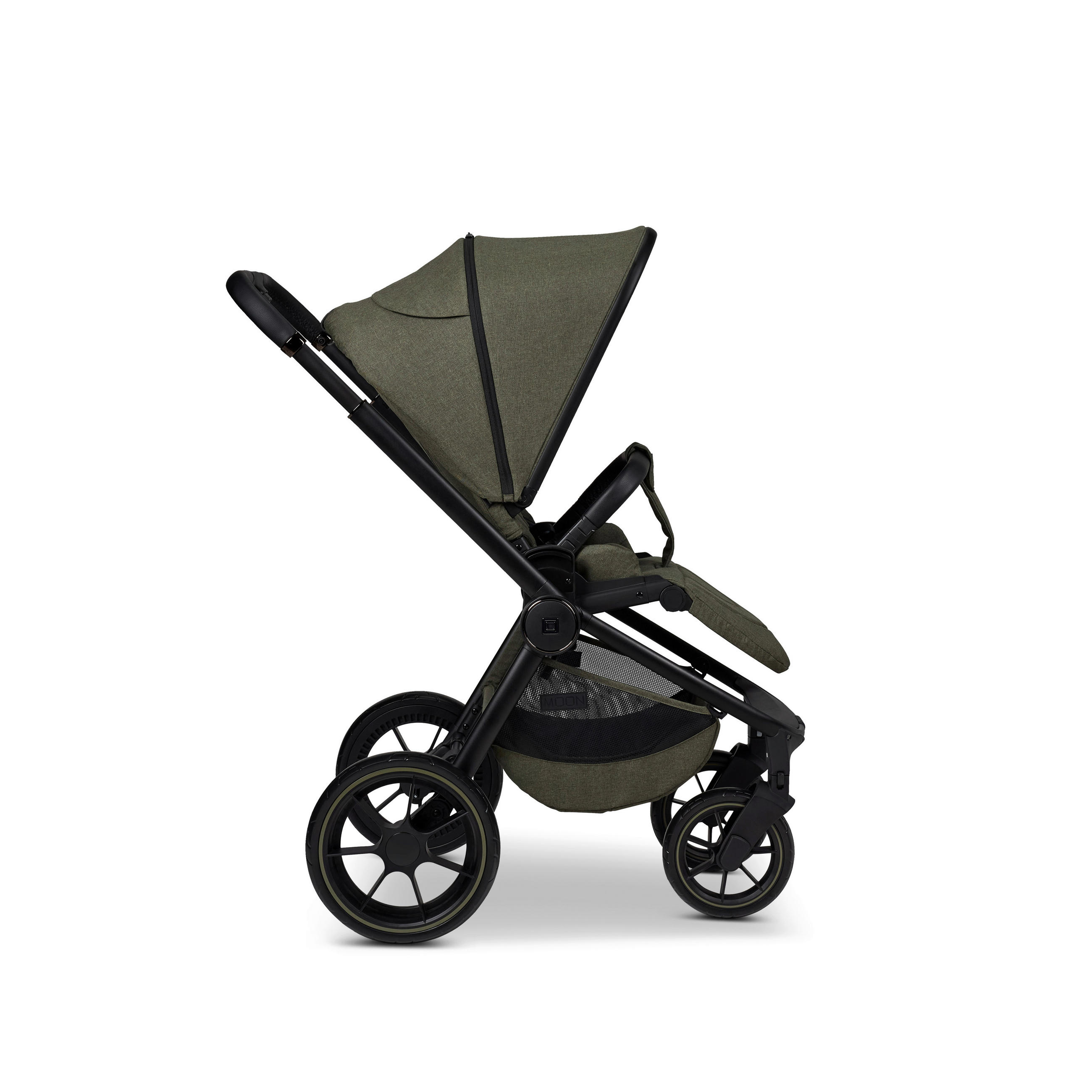 BUGGY Sport  - Schwarz/Olivgrün, Basics, Textil (95/57/105cm) - Moon