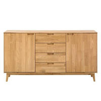 SIDEBOARD Wildeiche  160/89,1/40 cm  - Wildeiche, Natur, Holz (160/89,1/40cm) - home24