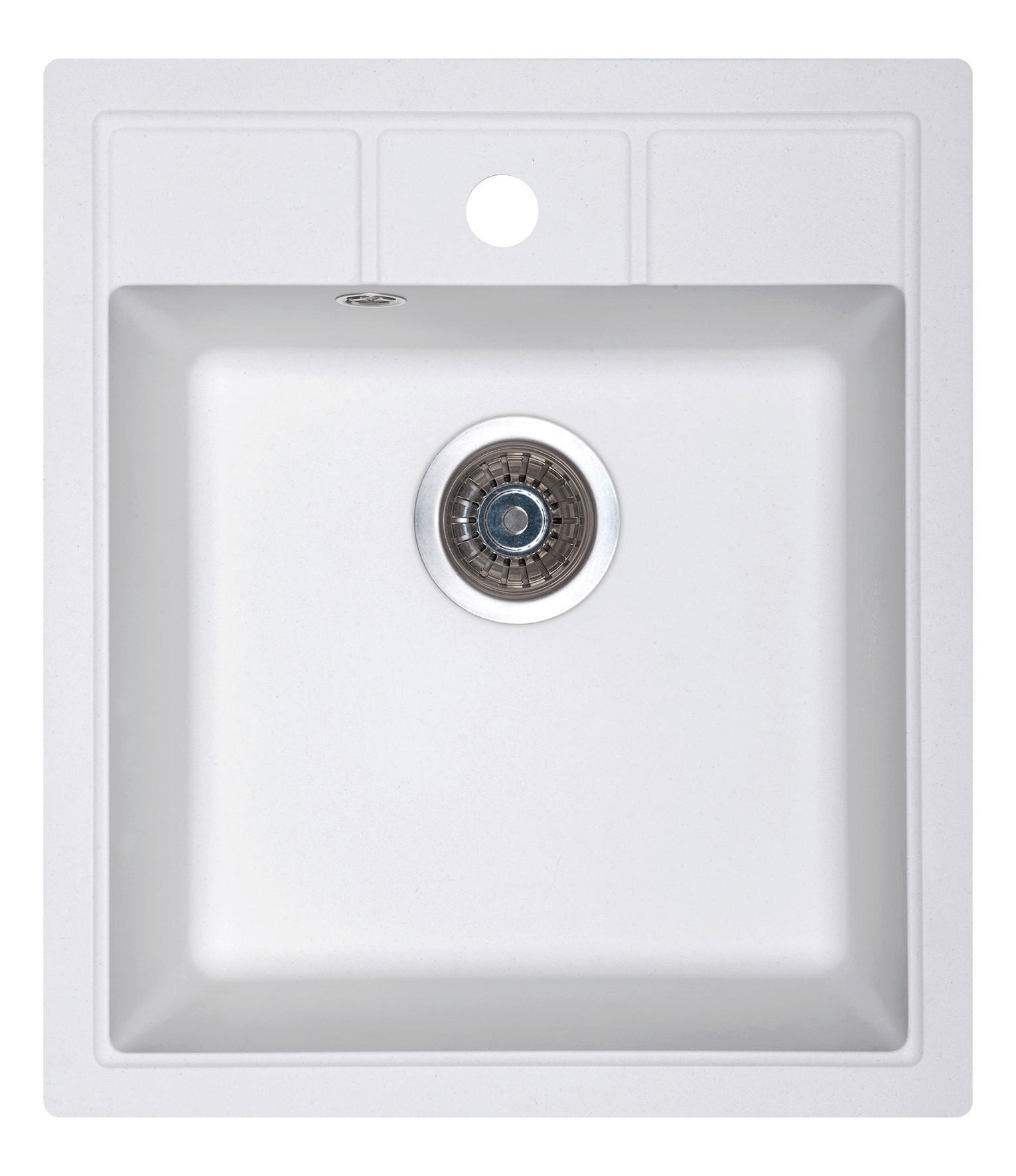 SUDOPER   46/51,5/20 cm         - bijela, Design, kamen (46/51,5/20cm)