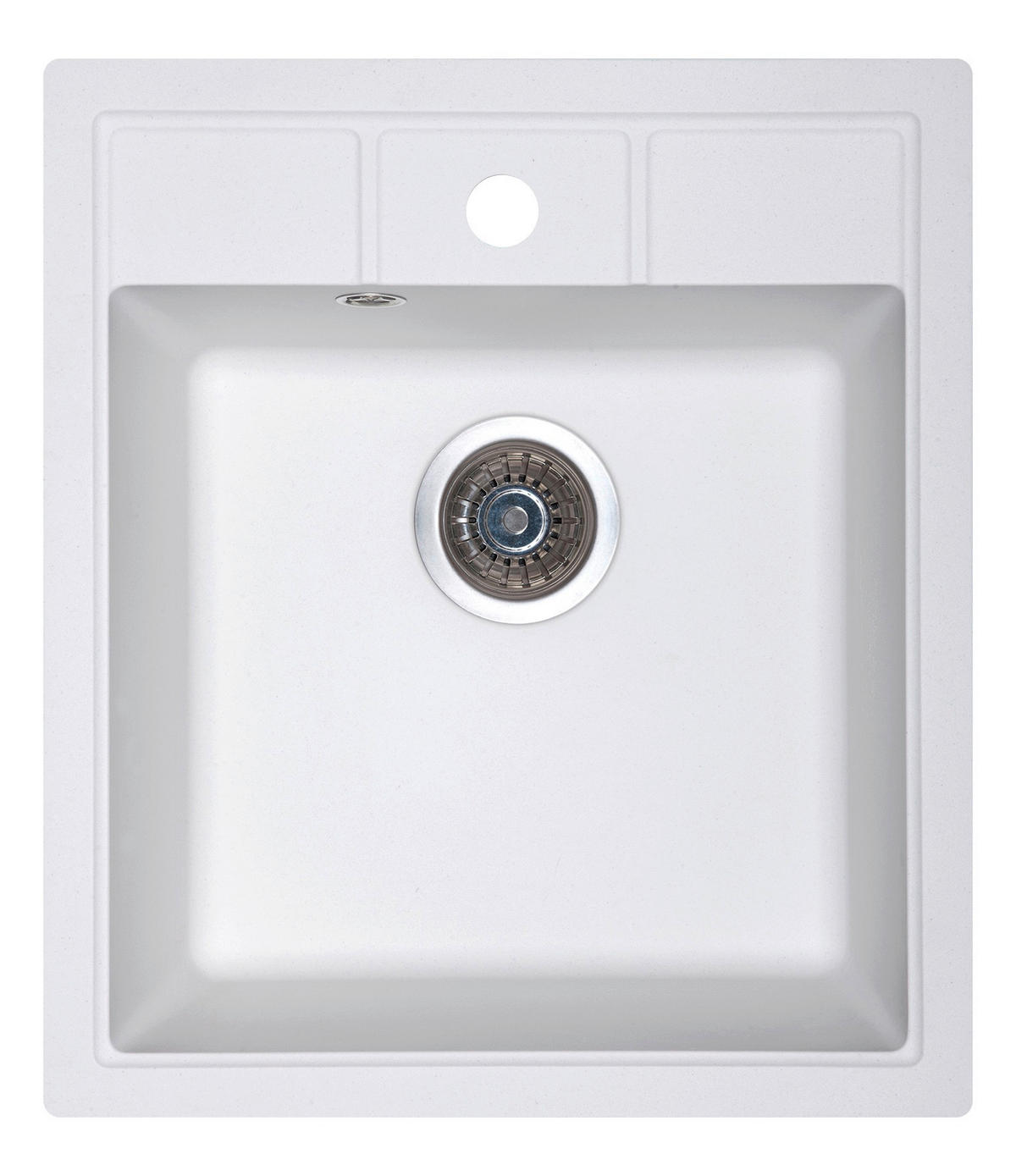 SUDOPER   46/51,5/20 cm         - bijela, Design, kamen (46/51,5/20cm)